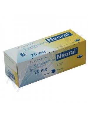 Sandimmun Neoral 25 mg. 50 capsules